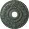 Ekena Millwork Rose Ceiling Medallion (Fits Canopies up to 7 1/4"), 18"OD x 3 1/2"ID x 1 1/2"P, Cloud Burst Crackle CM18ROCBC - alternate 1